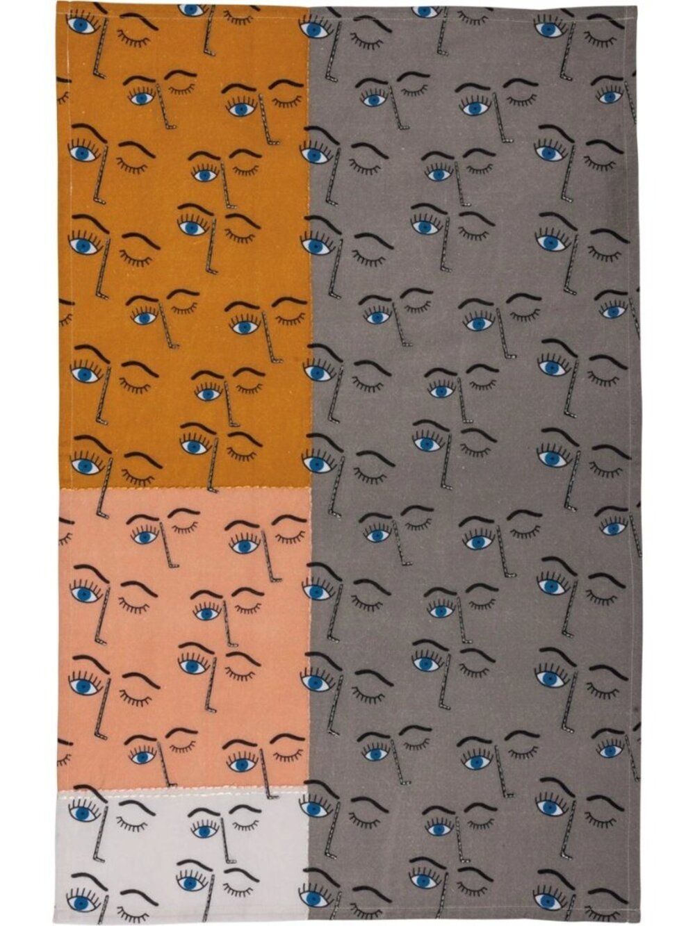 New COLOR BLOCK "EYE" Hand & Kitchen Towel